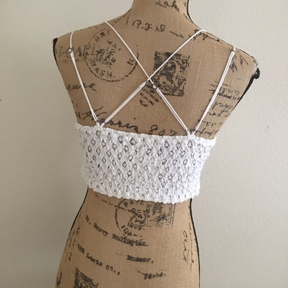 Free People One Adella white bralette - EBay - Picture 5 of 15